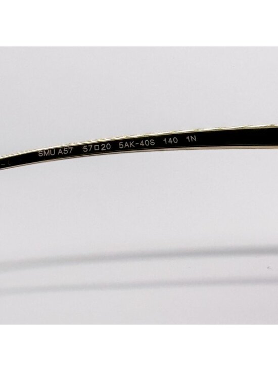 NEW MIU MIU SUNGLASSES MUA57S 5AK40S WOMEN GOLD/PINK MU A57S, SMU A57 EYEWEAR main image 6